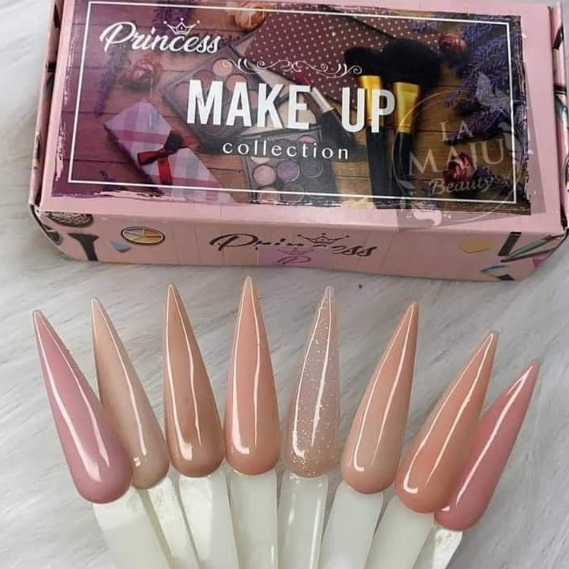 COLECCION ACRILICOS MAKE UP PRINCESS